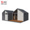 Rad 스마트 홈 휴가는 현대 조립식 집들을 완성하는 조립식 목재 주택 나무 내부를 자주 드나듭니다